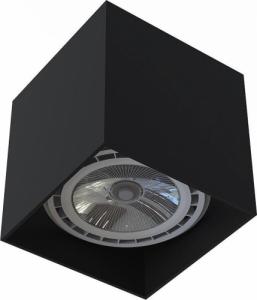 Lampa sufitowa Nowodvorski Punktowa lampa sufitowa Cobble 7790 czarny spot kostka do jadalni 1