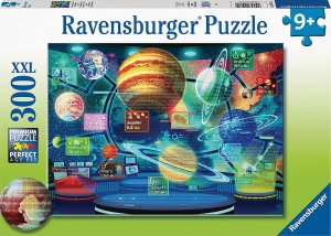 Ravensburger Puzzle 300el XXL Hologram planet 129812 RAVENSBURGER 1