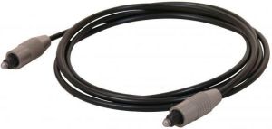 Kabel Toslink - Toslink 2m czarny 2