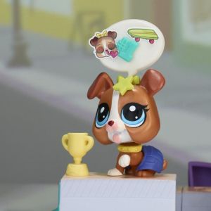 Figurka Hasbro Mini Zestawy Littlest Pet Shop, Skate park (B5565/B6959) 3
