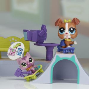 Figurka Hasbro Mini Zestawy Littlest Pet Shop, Skate park (B5565/B6959) 7