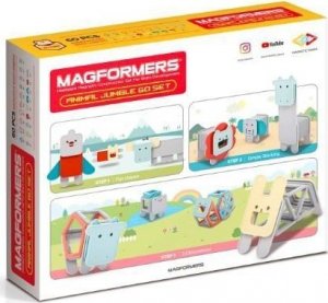 Magformers MAGFORMERS ANIMAL JUMBLE 60 EL. 1