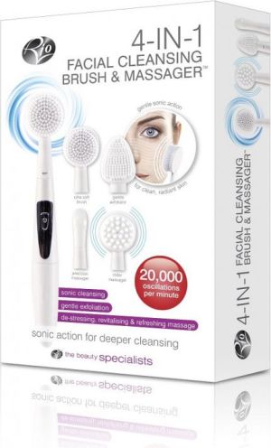 Rio 4-in-1 Facial Cleasing Brush & Massager 6
