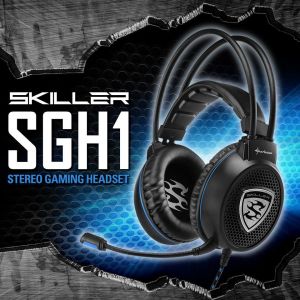 Słuchawki Sharkoon Skiller SGH1 Niebieskie (4044951018284) 11