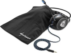 Słuchawki Sharkoon Skiller SGH1 Niebieskie (4044951018284) 4