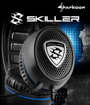 Słuchawki Sharkoon Skiller SGH1 Niebieskie (4044951018284) 6