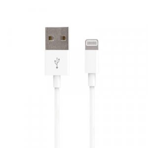 Kabel USB Forever USB-A - Lightning Biały (T_0013914) 1