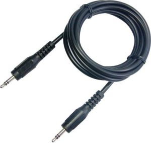 Kabel Jack 3.5mm - Jack 3.5mm 1.5m czarny 2
