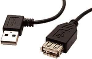 Kabel USB LAMA PLUS USB-A - 0.3 m Czarny 1