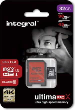 Karta Integral MicroSDHC 32 GB Class 10  (T_0013738) 1