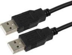 Kabel USB Gembird USB-A - USB-A 1.8 m Czarny (CCP-USB2-AMAM-6) 1