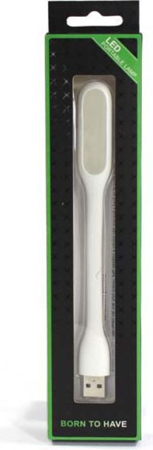 Lampka USB 6 diod LED biały 2