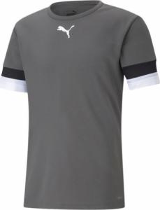 Puma Koszulka męska Puma teamRISE Smoked szara 704932 13 : Rozmiar - S 2