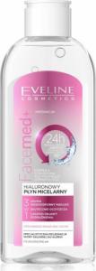 Eveline Cosmetics Eveline Cosmetics Facemed+ Hialuronowy P³yn Micelarny 3w1 Cera Bardzo Wra¿liwa 50ml 1