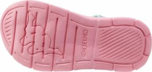 Kappa Sandały dla dzieci Kappa Kana MF różowo-miętowe 260886MFK 2117 : Rozmiar - 35 6