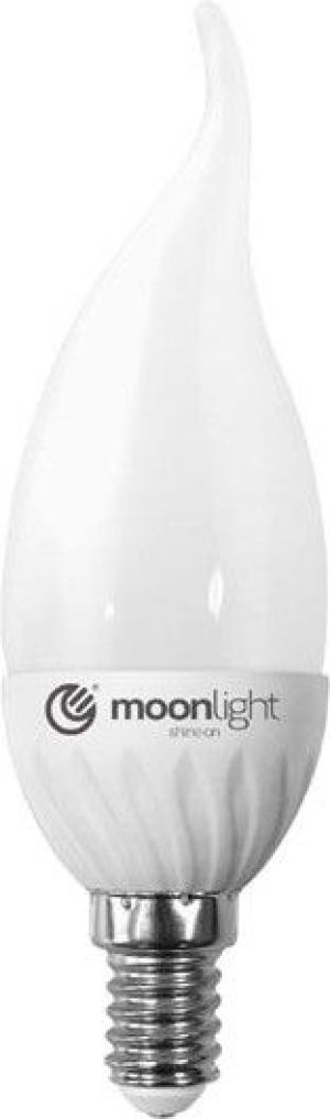Moonlight E14, 5W, 405lm, barwa zimna, 37mm/132mm (ML-C37T-5W-ZB) 1