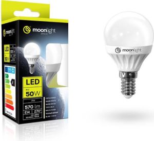 Moonlight E14, 7W, 570lm, ciepła, 45mm/83mm (ML-G45-7W-CB) 3