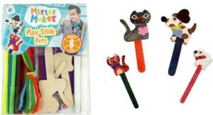 Mister Maker Pan Robótka - Kukielki na patyku zwierzęta domowe - 213640 1