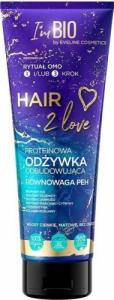 Eveline Eveline Hair 2 Love Proteinowa Odżywka odbudowująca do włosów 250ml 1