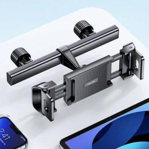 Usams USAMS Uchwyt montowany na zagłówek czarny/black ZJ68ZJ01 (US-ZJ068) 6