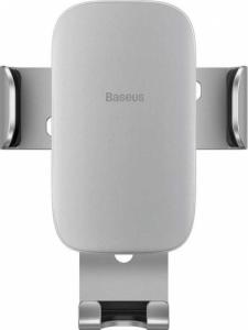 Baseus Uchwyt samochodowy do kratki Baseus Metal Age II srebrny 2