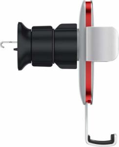 Baseus Uchwyt samochodowy do kratki Baseus Metal Age II srebrny 4