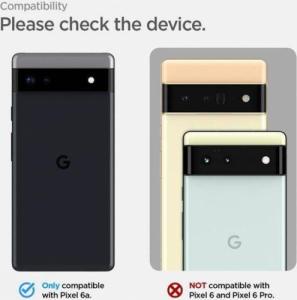 Spigen Etui Spigen Rugged Armor do Google Pixel 6A czarny 8