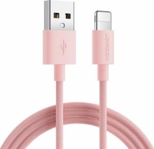 Kabel USB Joyroom USB-A - Lightning 1 m Różowy (6941237170378) 1