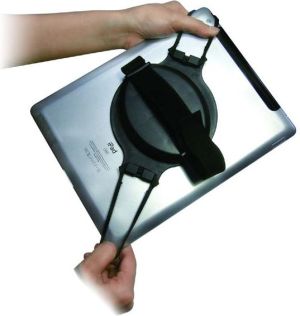 Stojak pod tablet, obrotowy, czarny 4