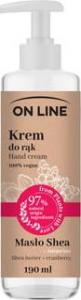 On Line On Line From Plants With Love Krem do rąk Masło Shea i Żurawina 190ml 1