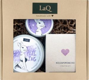 LaQ LaQ Zestaw prezentowy dla kobiet Króliczka (scrub do ciała 200ml+masło do ciała 200ml+mus do ciała 100ml) 1op. 1