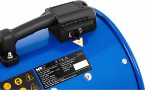 Wentylator MSW Wentylator dmuchawa przemysłowa osiowa do chłodzenia i cyrkulacji powietrza 500 W śr. 300 mm Wentylator dmuchawa przemysłowa osiowa do chłodzenia i cyrkulacji powietrza 500 W śr. 300 mm 3