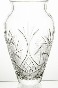 Crystal Julia Duży wazon kryształowy na kwiaty Młynek 30 cm 1