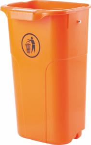 Europlast Austria Kosz kubeł uliczny miejski na słupek lub ścianę URBAN BIN 50L - czarny Kosz kubeł uliczny miejski na słupek lub ścianę URBAN BIN 50L - czarny 8