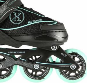 Rolki Nils Extreme NA11008 rekreacyjne regulowane czarne r. 39-42 6