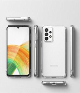 Ringke Etui pokrowiec z żelową ramką Samsung Galaxy A33 5G półprzezroczysty (FM621E52) 8