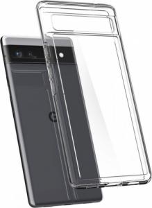 Telefon komórkowy Spigen Spigen Ultra Hybrid etui na telefon Google Pixel 6A przezroczysty 6