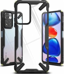 Ringke Etui Ringke Fusion X do Xiaomi Redmi Note 11 Pro+ Plus 5G Lime Glow Black 13