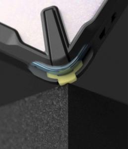 Ringke Etui Ringke Fusion X do Xiaomi Redmi Note 11 Pro+ Plus 5G Lime Glow Black 6