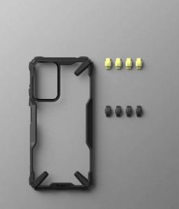 Ringke Etui Ringke Fusion X do Xiaomi Redmi Note 11 Pro+ Plus 5G Lime Glow Black 9