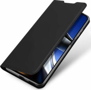 Dux Ducis Etui ochronne z klapką Dux Ducis Skin Pro skórzane do Xiaomi Poco X4 Pro 5G Czarne 4