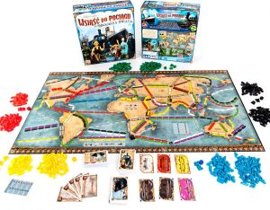 Rebel Gra planszowa Wsiąść do Pociągu: Dookoła Świata 2