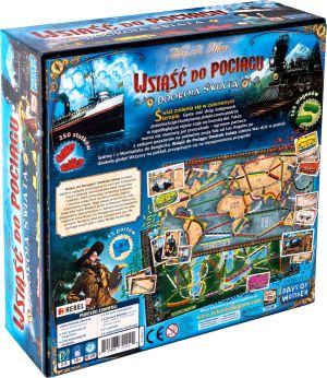 Rebel Gra planszowa Wsiąść do Pociągu: Dookoła Świata 10