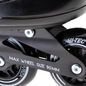 Rolki Hi-Tec Rizzo rekreacyjne czarne r. 42 6