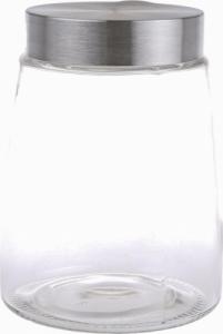 Pepco PEPCO Słoik stożek S 1,3L Biały 1