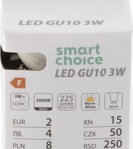 Pepco PEPCO Żarówka LED, GU10 230V 3W/250LM Biały 3