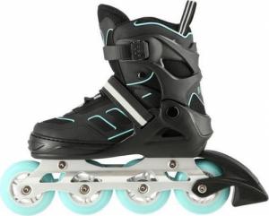 Rolki Nils Extreme NA14174A rekreacyjne regulowane czarne r. 35-38 4