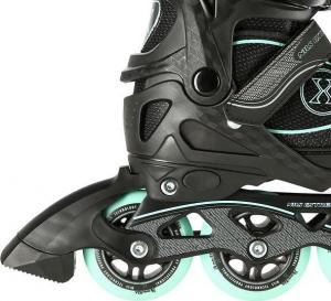 Rolki Nils Extreme NA11008 rekreacyjne regulowane czarne r. 35-38 4