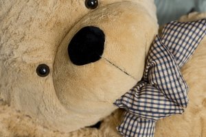 BLUBELL Duży Miś Pluszowy Klasyczny 130 cm Beżowy 3