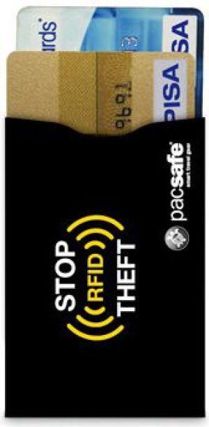 Pacsafe RFIDsleeve 25 RFID-Blocking Credit Card Sleeve (10360100) 1